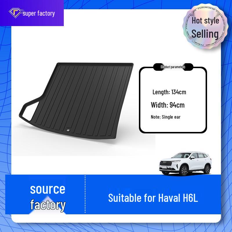 Haval H6L Car Trunk Mat: Waterproof, Wear-Resistant, Eco-Friendly TPE TPE Material (Waterproof Bag)