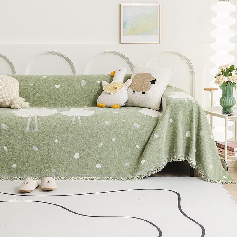 

Чехол для дивана, универсальное полотенце для дивана, пылезащитный чехол, защита от царапин от кошек, чехол для дивана, одеяло, ковер, эластичный жаккард 180x130cm