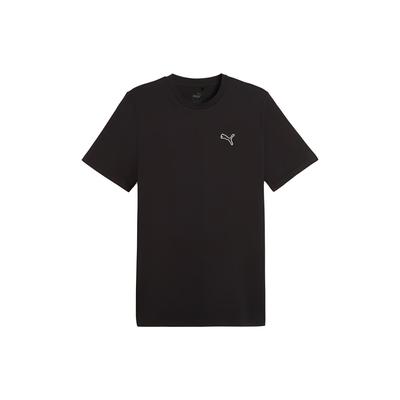 Better Essentials Tee Solid Color Casual Round Neck Short Sleeve T-Shirt Men Tops Black 675977-01