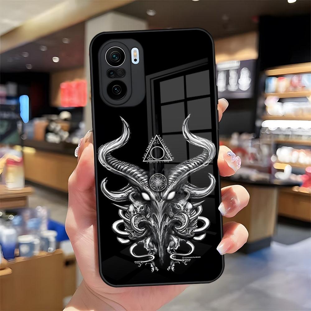 Devil Satan Phone Case For Redmi 13 12 13c 12c Note 13 Pro Plus 11 12 Pro 10 12s 11s Tempered Glass Cover