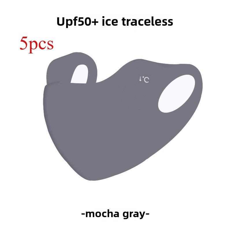 Women Men Ice Silk Sunscreen Mask Summer UV Protection Cycling Face Cover Breathable Washable Outdoor Sport Scarf Bandana