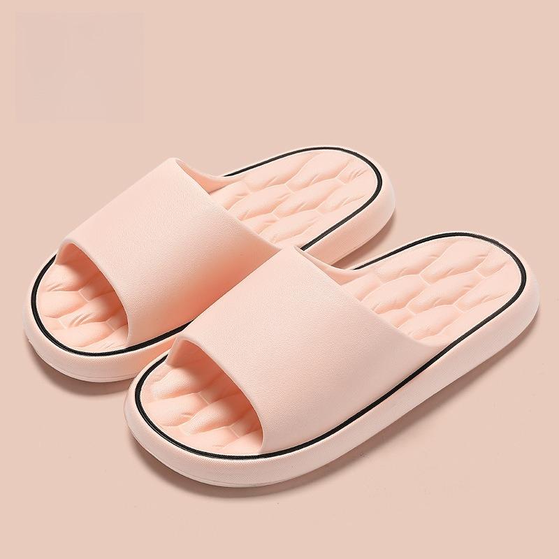 Non-slip Bathroom Slippers for Women, Summer Indoor Household Wear, Outdoor Wear, Men's Large Size Bathing Sandals