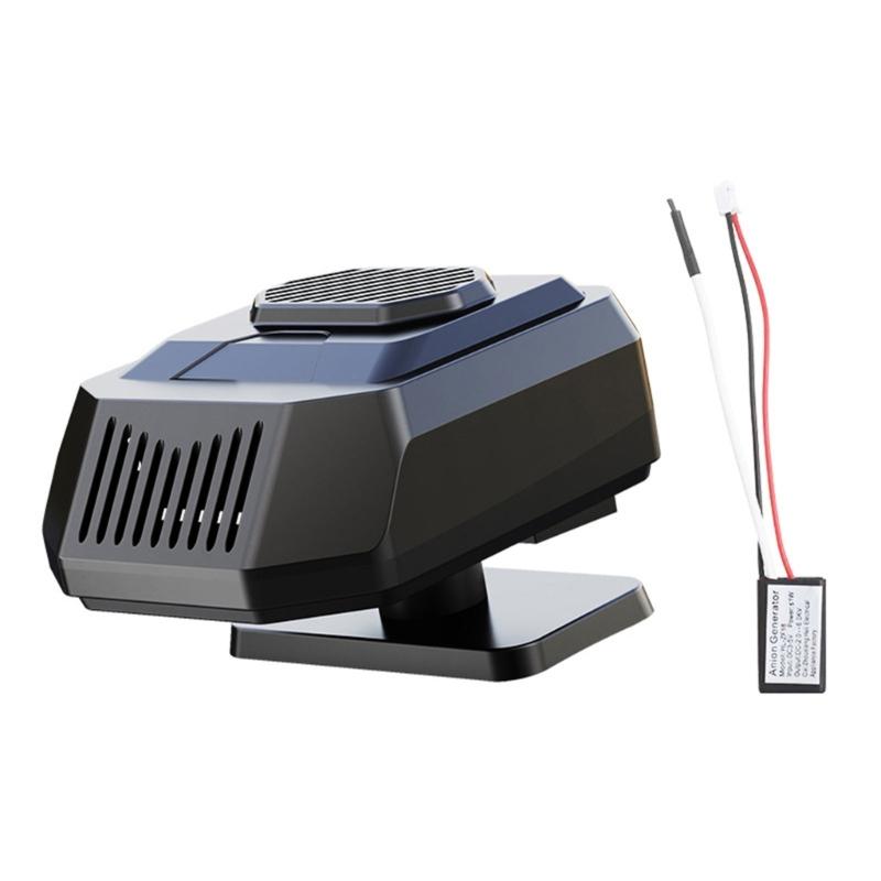 Universal 12V/24V Car Heater with 360 Degree Rotating Base Portable Car Heater Device for Quick Windshield Defrosting