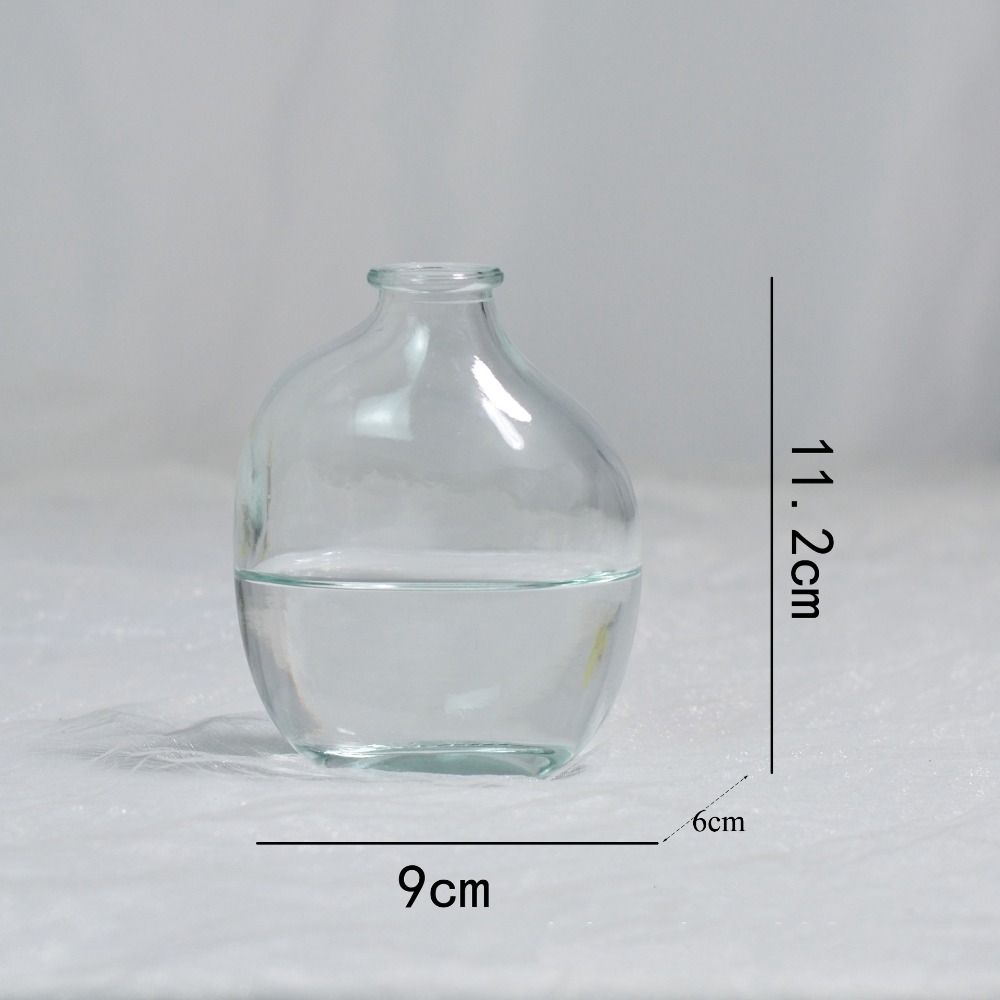 Glas Hydroponische Vase Farbverlauf Blumenstecker Multifunktionale Heimdekorationsaccessoires