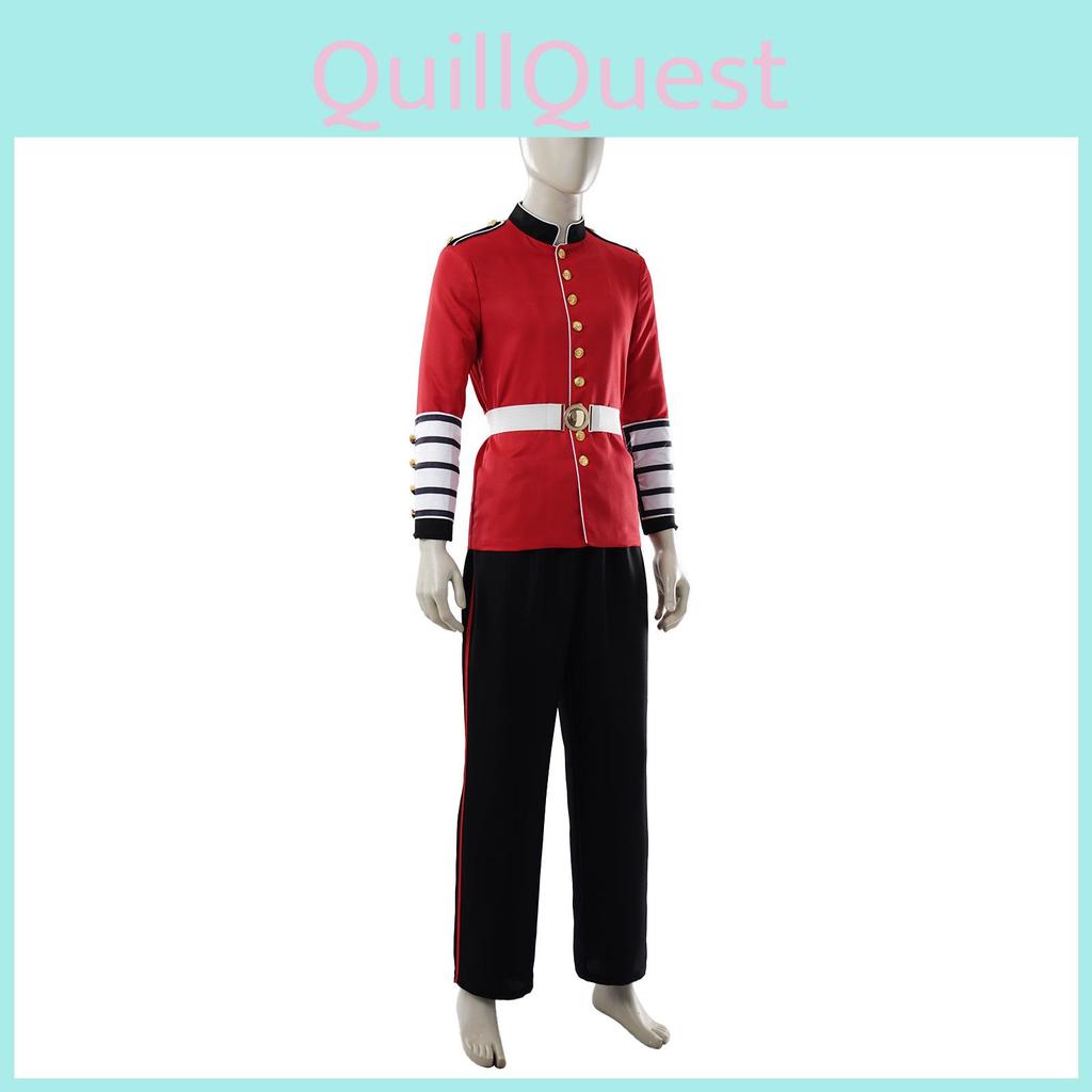 Mittelalterliches Königliches Garde Cosplay Kostüm Aus Polyesterstoff Für Theatralische Aufführungen