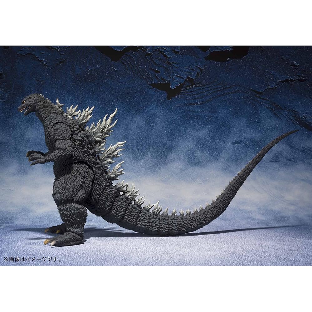 TAMASHII NATIONS S.H.MonsterArts Godzilla vs Mechagodzilla 2002 155mm PVC ABS Painted Action Figure