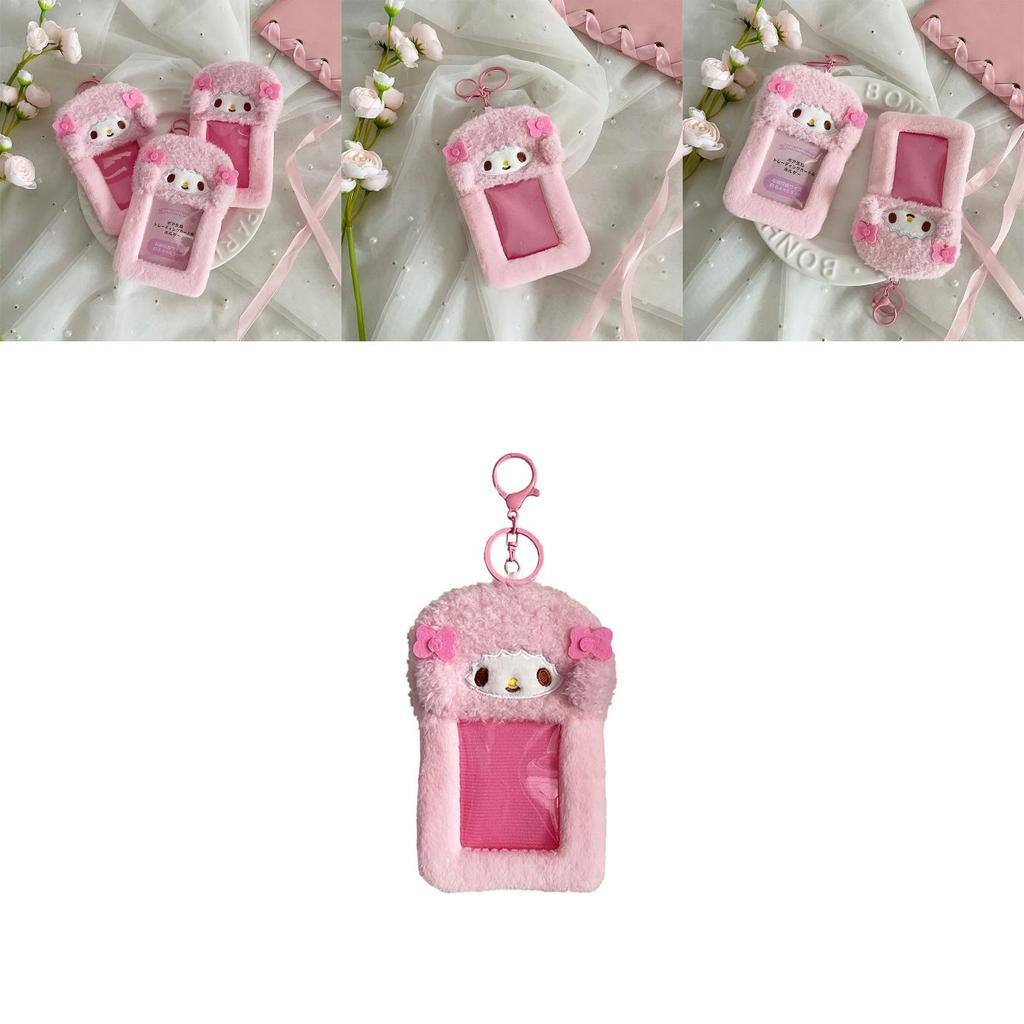 Schlüsselanhänger aus Plüschschaf mit Cartoon-Tierdesign für Schule und Geschenk