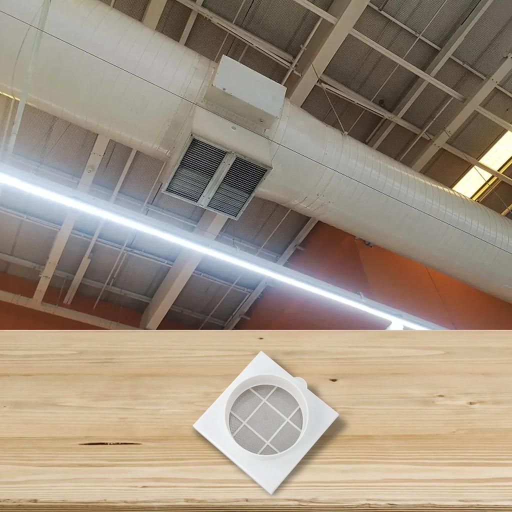 Air Filter for Ventilation Ducts Suitable for PVC PE Pipes and Aluminum Foil Tubes Removable Washable Dust Removing Filter