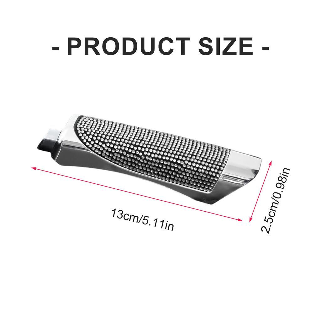 Bling Handbrake Cover Sleeve Add Style To Your Vehicle's Interior Elevates Car Style Effortlessly Suitable For Luxurious