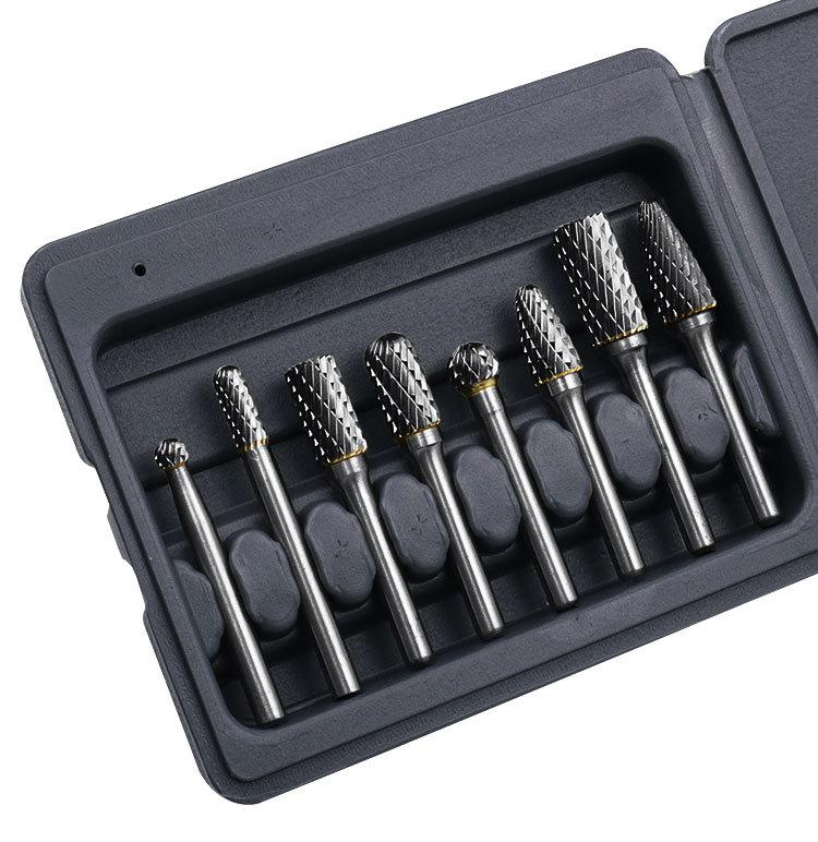 6-teiliges Dremel-Fräser-Set – HM-Rotationsfeilen Für Metall, Holz & Co., 6 Mm Schaft