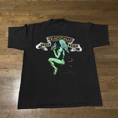 Vintage 1993 THE TRAGICALLY HIP Band Tour T-shirt Classic SG108  Unisex T-Shirt XXXL