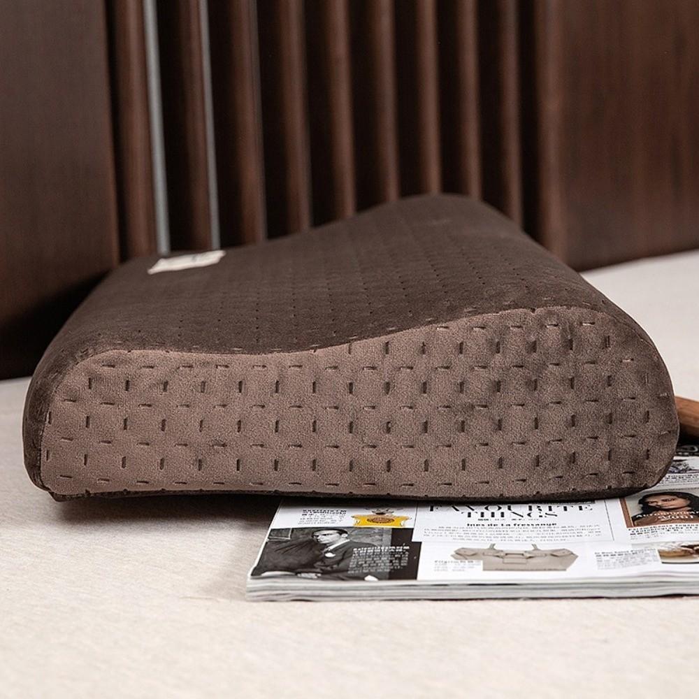 High-Grade 50*30cm Cotton Pillowcase Soft Pure Color Pillow Protector Cover Memory Foam Pillowslip Home Bedding Set
