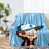 Gravity Falls Theme Printed Blanket - Perfect for Couch, Bed, Travel & Outdoor Use | Machine Washable, Cozy & Durable.