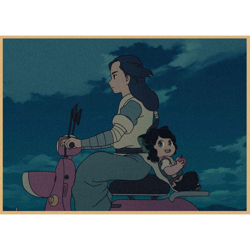 

Free Shipping Luo Xiaohei Zhan Ji Anime Retro Kraft Paper Wall Poster for Restaurant, Bar, Cafe Décor White card paper (non-adhesive) 30*42 cm