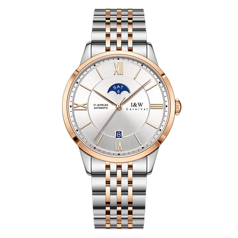IW Blue Automat Men Watch Japan Miyota Movement Mechanical Waterproof Mens Watches Top Brand Luxury Sapphire Glass Watch Reloj