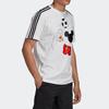 Adidas Disney Mickey Training Sports Tee Men Tops White GF3239