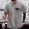 Men T Shirts Jesus Fish Christ Graphic T-Shirt for Men Women Christian Tops Short Sleeve Tees Streetwear Plus Size Y2k Clothing