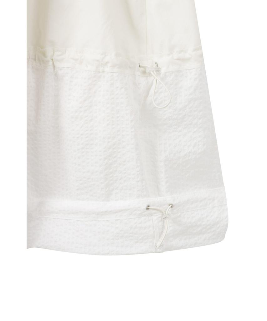 RECODE Seersucker Volume Dress Rqdam26546Ivx