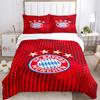 3Pcs Bayern Munich Crest Detail Bedding Sets For All Sizes New 3D Printed Bed Cover Comforter Duvet Cover Pillowcase Bedroom Decoration