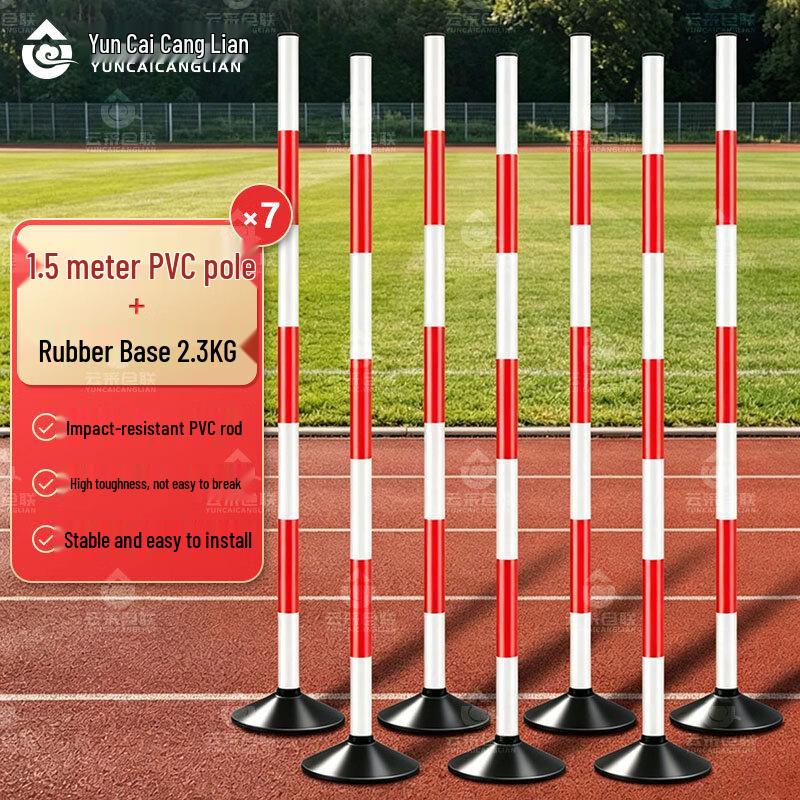 PVC Obstacle Pole Set