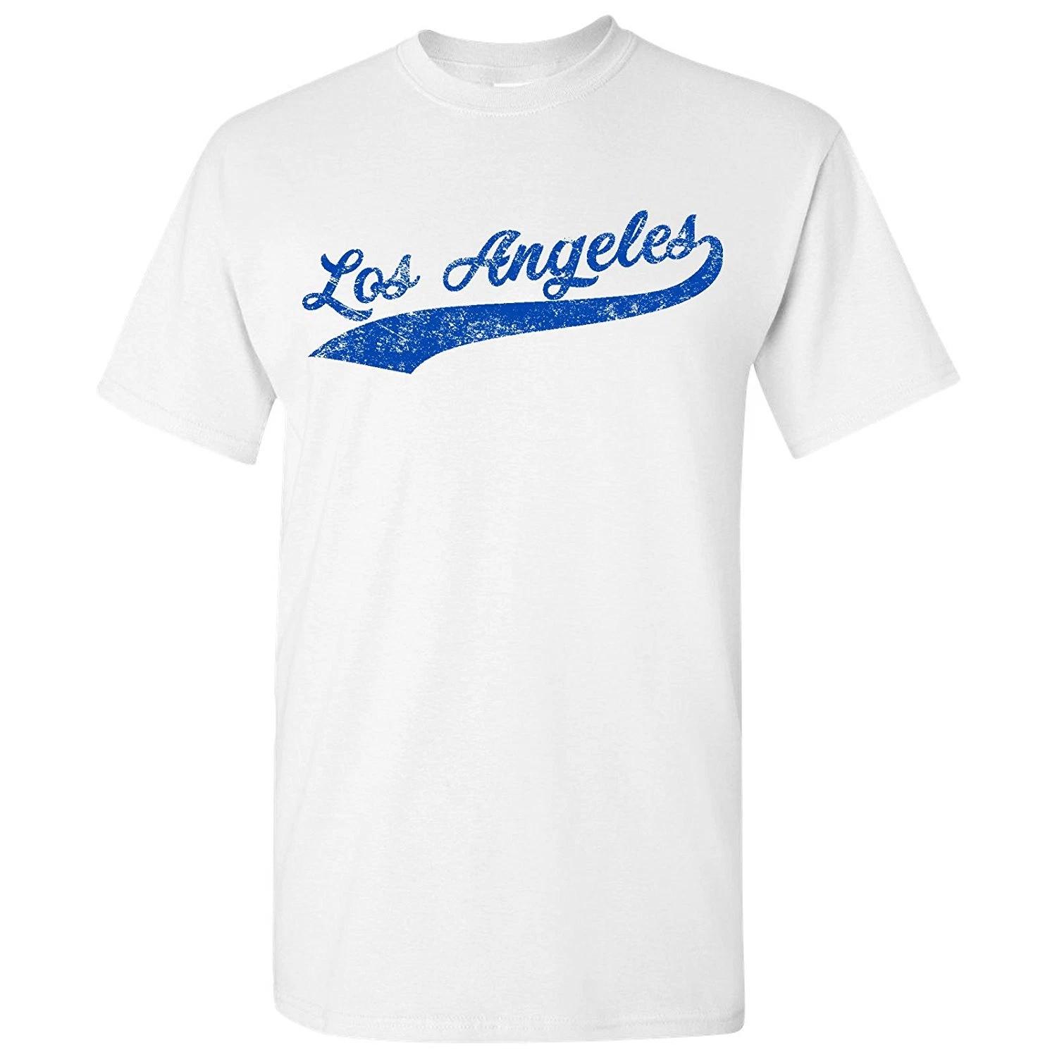Los Angeles City Baseball Script - Home Run Men s T-Shirt 4XL