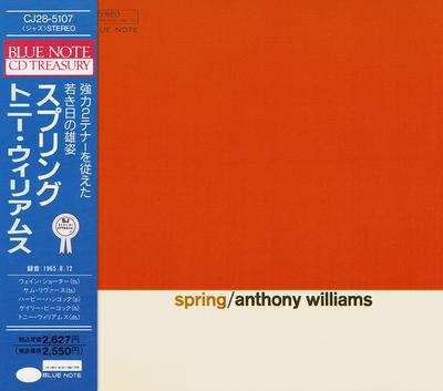 CD ANTHONY WILLIAMS - Spring CJ285107 Blue Note 1989 Japan Jazz Gebraucht