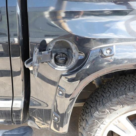Car Fuel Tank Cap Oil Box Cover With Key Lock For Toyota Tundra