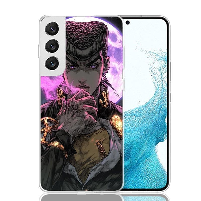 JoJo Adventure Higashikata Josuke Phone Case For Samsung Galaxy S26 S25 Edge S24 S23 FE S22 Ultra S21 Plus S20 + Fundas Cover Co