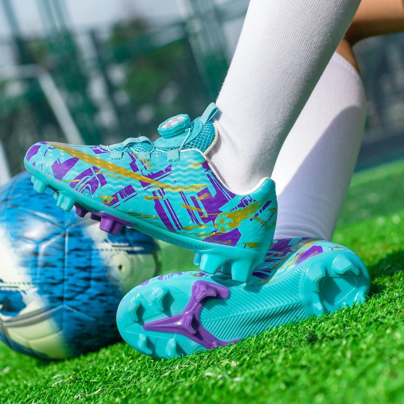 Children's long nails professional football shoes women's girls' primary school students' competition training girls' grass broken nails sneakers