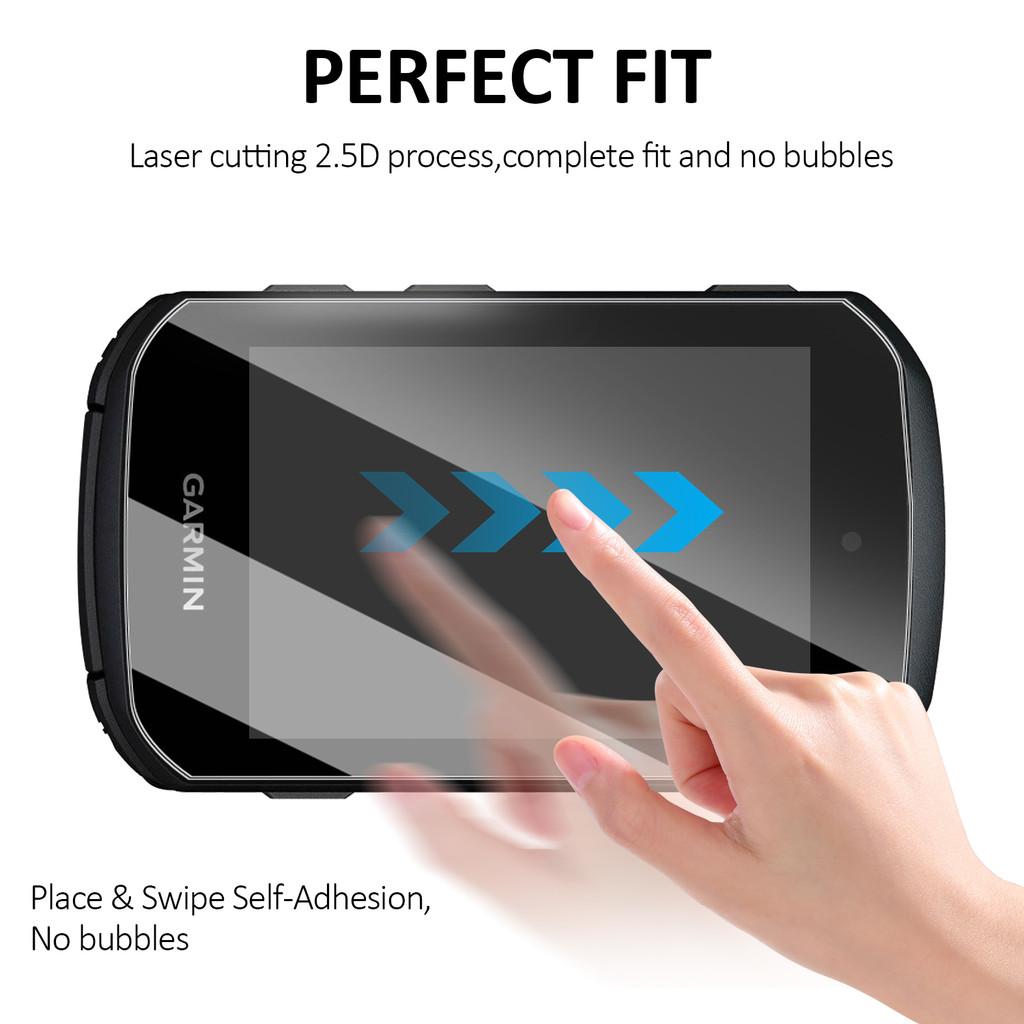 2/4PCS Tempered Glass Screen Protectors for Garmin Edge 850/550 GPS Cycling Computer Cover 9H Hardness Anti-scratch Films