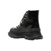 (WMNS) Alexander McQueen Tread Slick Stiefel 'Schwarz Silber' Damen 733063WHSWY1090