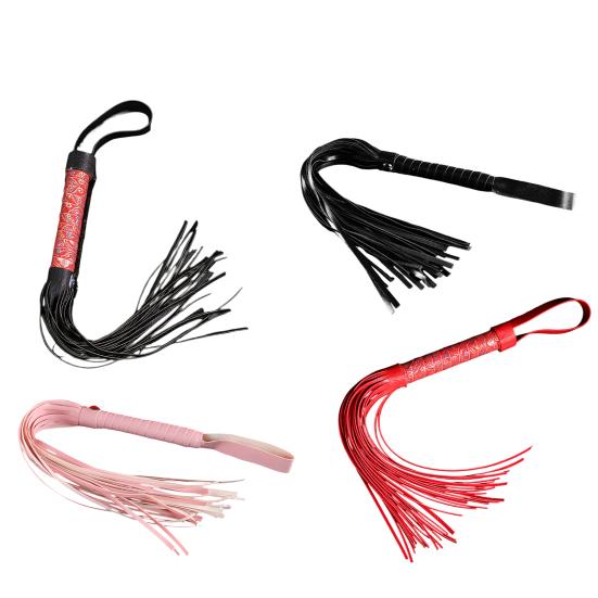 Faux Leather Pimp Whip Racing Riding Crop Party Flogger Soft Spanking Tool Discreet Adult Toy for Couples' Roleplay Exploration