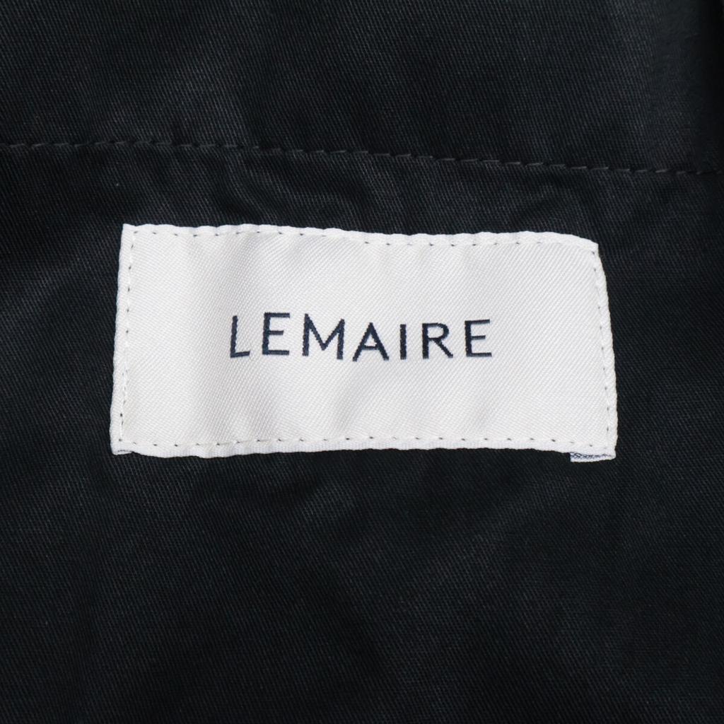 LEMAIRE Excellent condition 24AW CO1073 LF504 Alpaca wool belted duffle coat coat 50 blackUsed