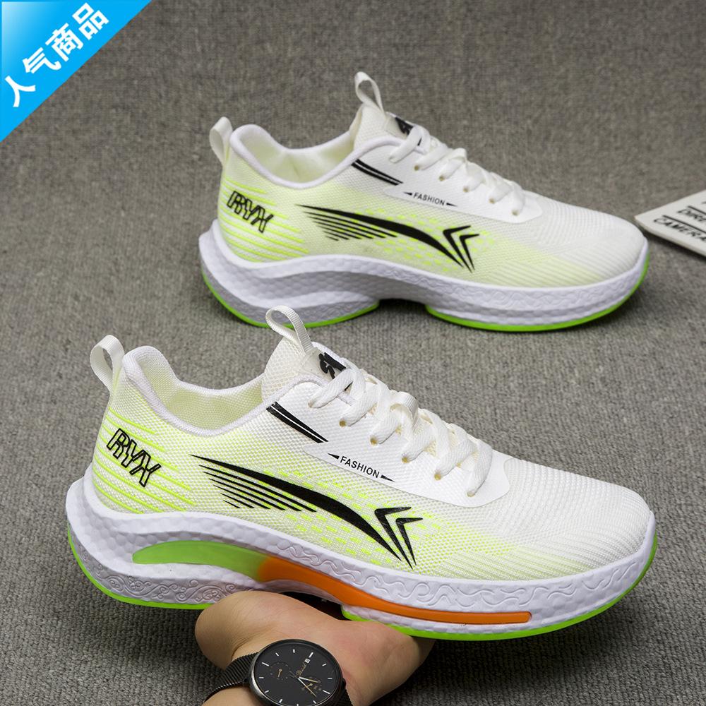 22 summer new fly-woven mesh breathable sports shoes student casual trendy shoes comfortable running shoes
