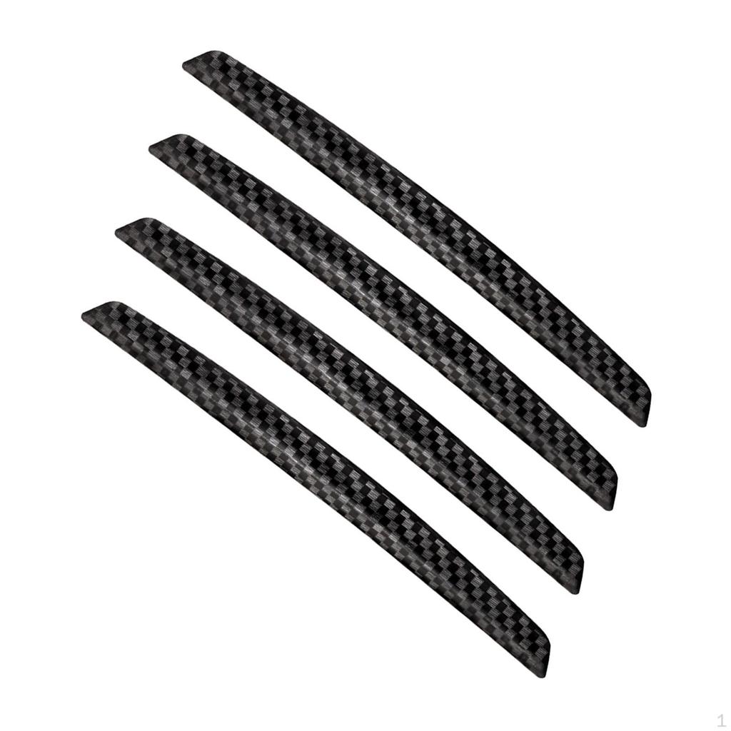 4Pcs Universal Door Edge Guards Side Protection Stickers for Vehicle