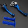 For Yamaha YZ80 YZ85 2001-2014 CNC Pivot Dirt Brake Clutch Levers Grips