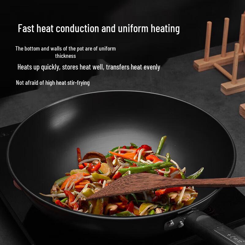 Shibazi Zuo HM-202-3 Handmade Iron Cookware Set