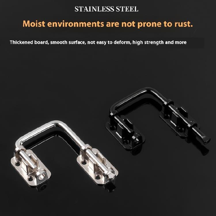 Heavy Type Security Chain Door Lock Rustproofed Door Security Latches Chain for Various Entryways