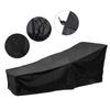 Garden Sunbed Cover Waterproof, Outdoor Patio Lounge Chair Recliner Protective Cover, All-Season Use
