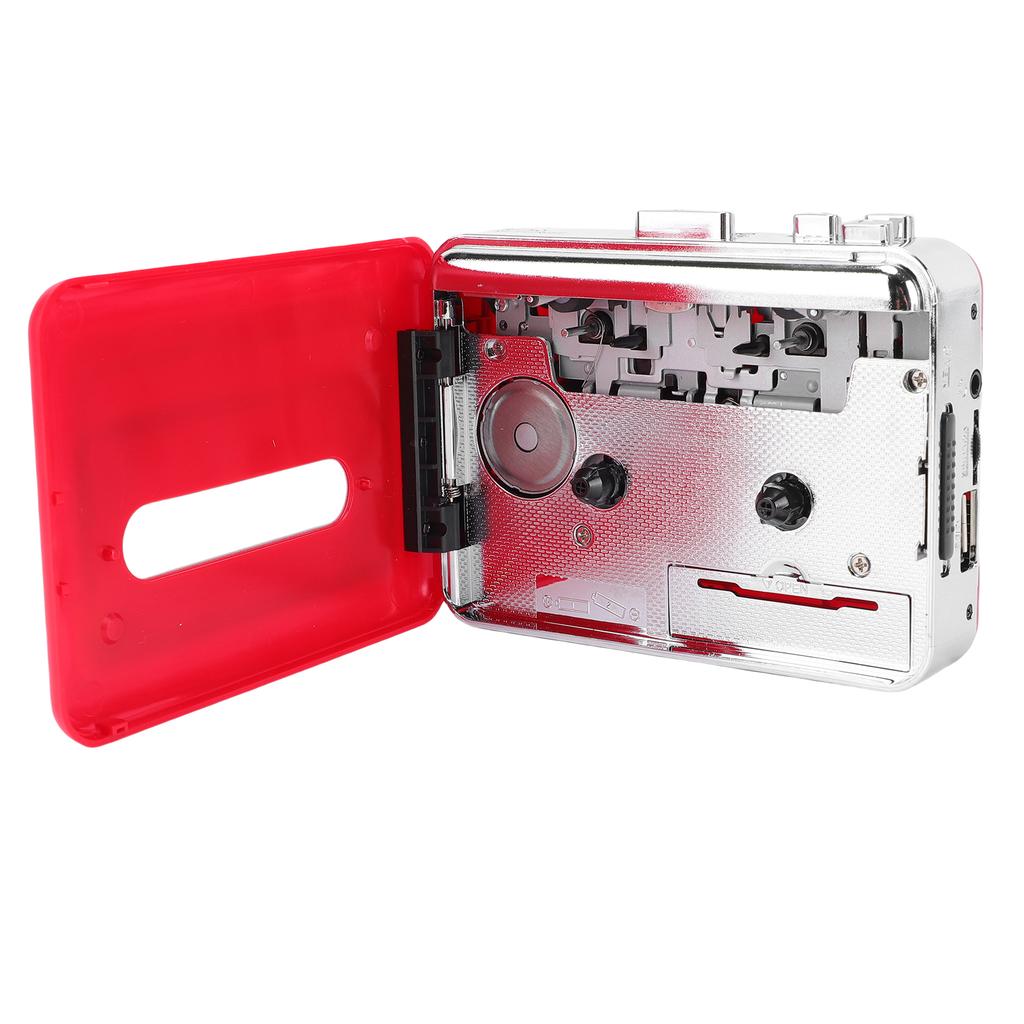 Cassette Tape Player USB Portable Cassette To MP3 Digital Converter with Built In Speaker and 3.5mm Headphone  