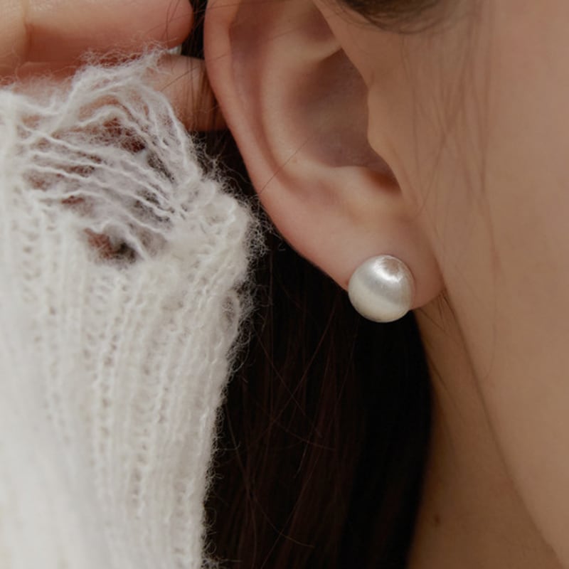 GETMEBLING Round Matt Earring