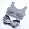 Women Bras Seamless  Invisible Cotton Brassiere Breathable Underwear Wireless with Pads Push Up Bra