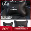 2026 Hot Interior Stickers Car Seat Headrest Lumbar Support Spine Protect Neck Rest Cushion For F SPORT ES RX NX LS UX LM