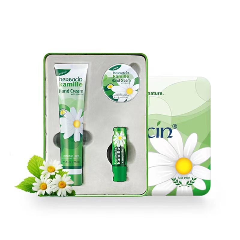 Herbacin Kamille Hand & Lip Care Gift Set