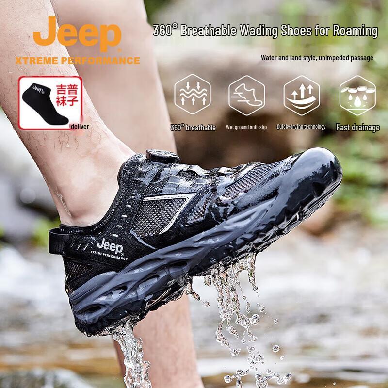 

Jeep Men s 2024 Lightweight Water Shoes M