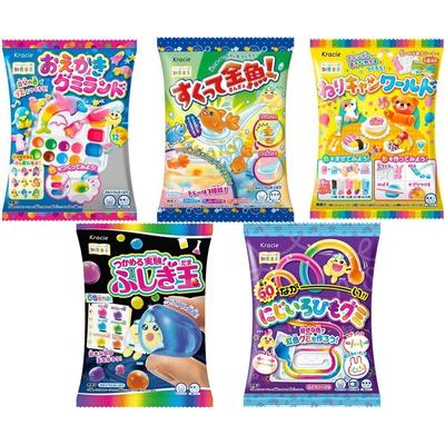 Kracie Make And Eat Educational Confectionery Set  Set Of 5   Set Of 5