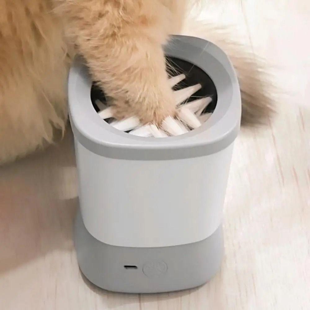 Intelligent Cleaning Electric Paw Cleaner Removable Design Pet Foot Washing Cup  Paw Cleaning