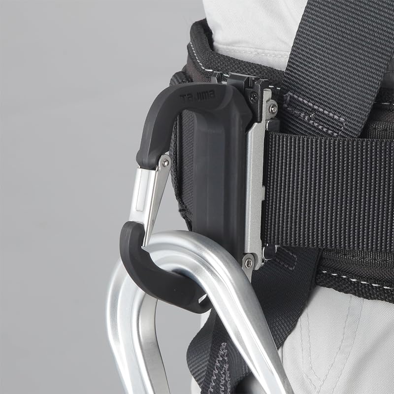 Tajima Safe System Safe Tool Holder Resin Slim Carabiner Large SFSKHR-CL