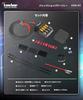Kaedear Motorcycle Power Relay, Waterproof, Power Extraction, Splitter, Fuse Block, 4-way DC12V 20A ACC Power Distributor, Easy Connection (Simply Str