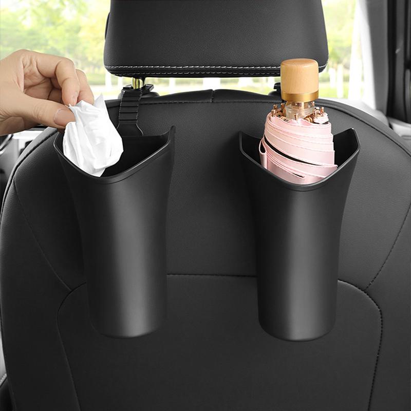 Multifunction Car Umbrella Storage Box Umbrella Bucket Holder Car Backseat Cup Holder Trash Garbage Organizer Auto Accessories